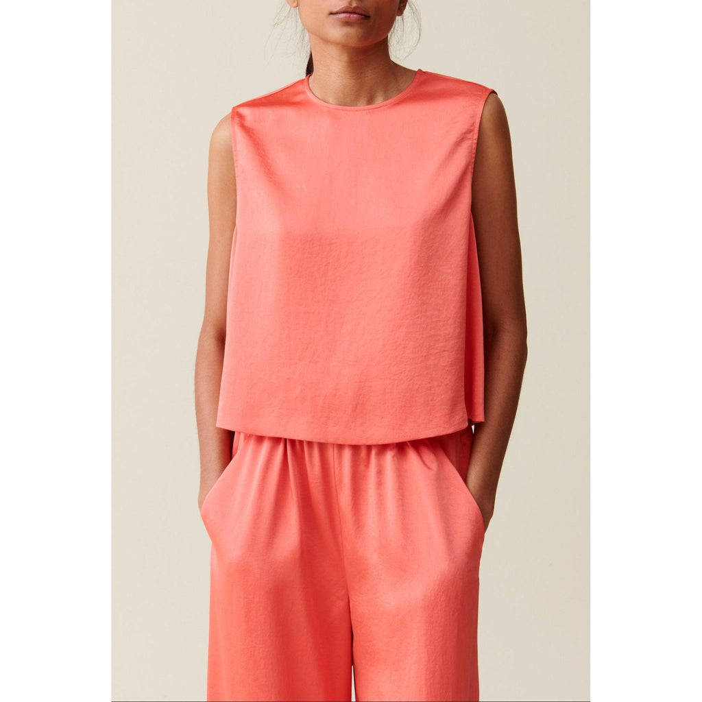 Top Sans Manches Dos Ouvert