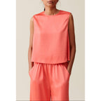 Top Sans Manches Dos Ouvert
