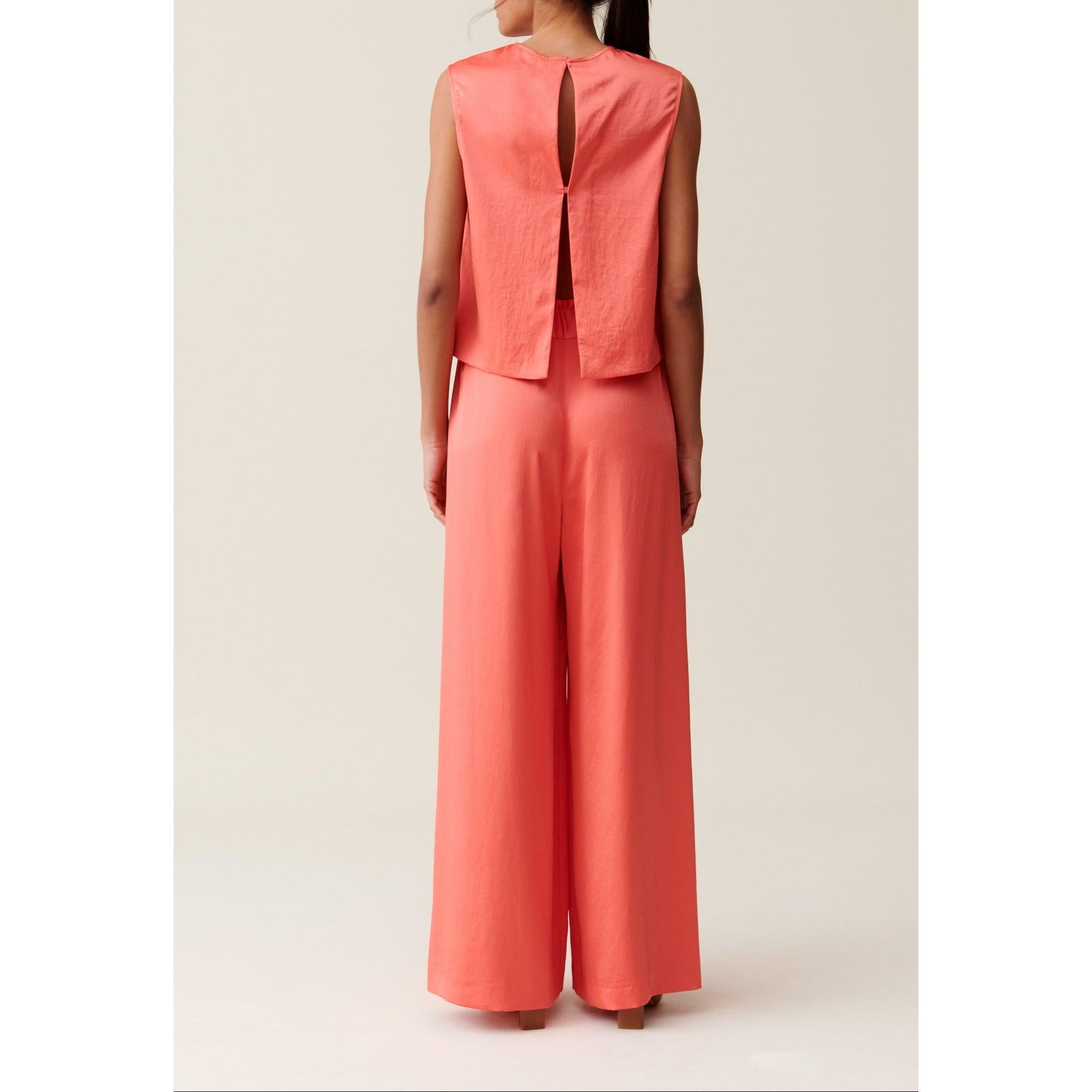 Top Sans Manches Dos Ouvert