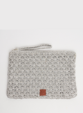 Estelle Clutch - Silver