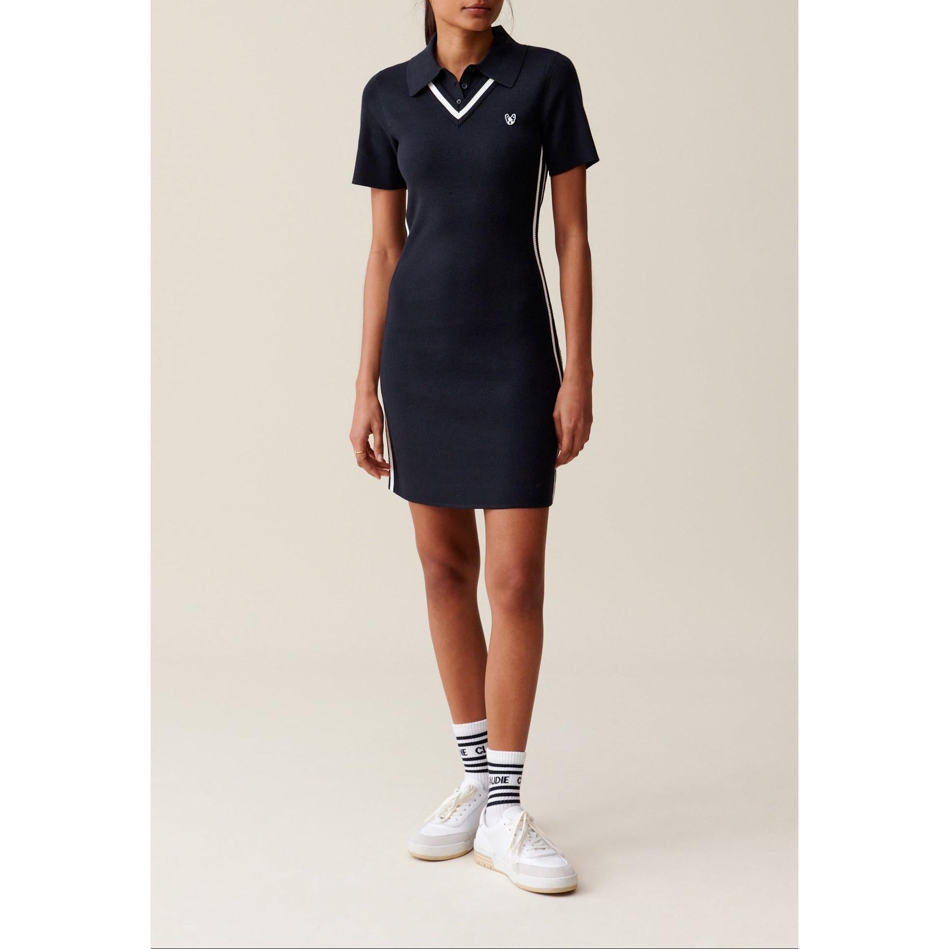 Jean Toto Slim Short Dress
