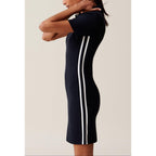 Jean Toto Slim Short Dress
