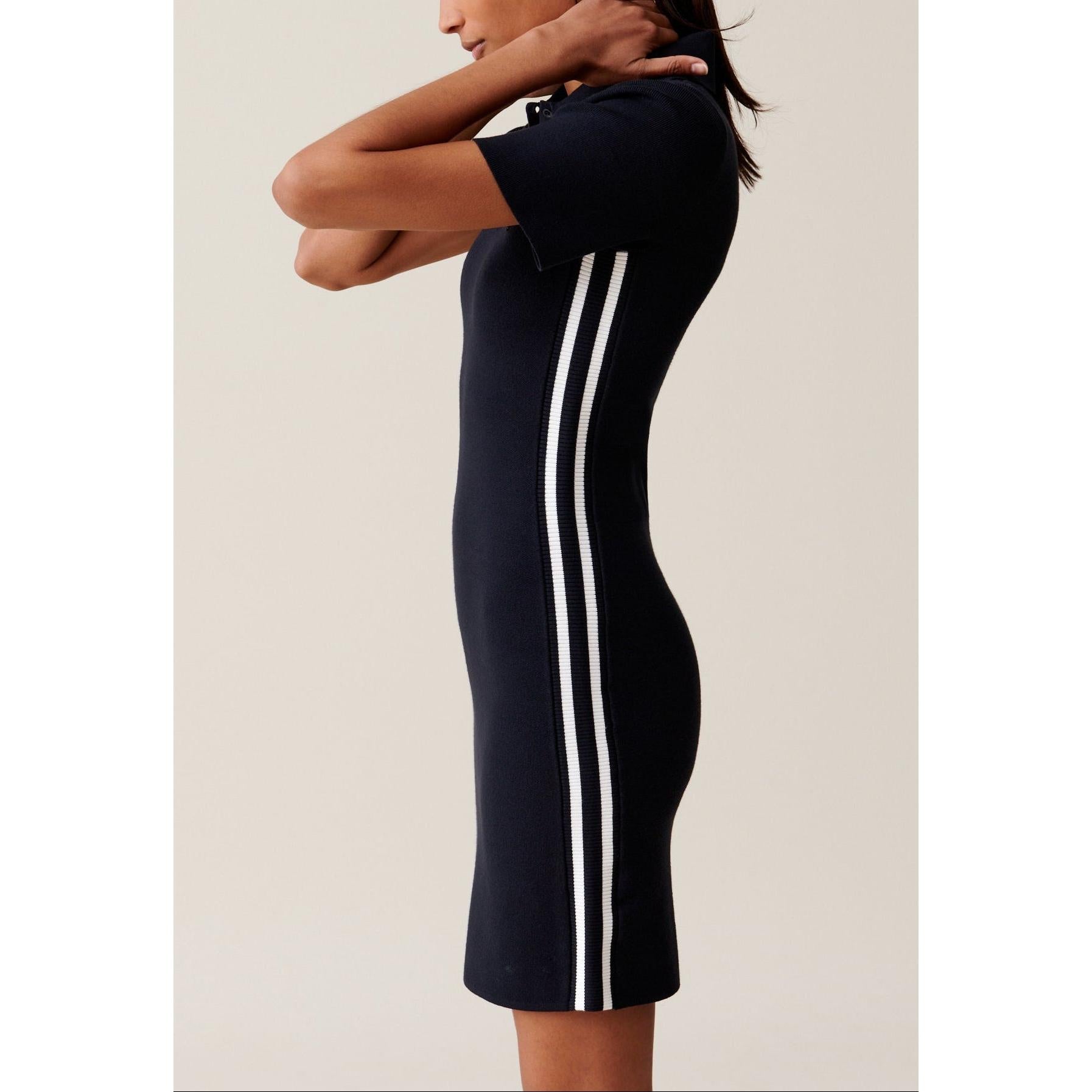 Jean Toto Slim Short Dress