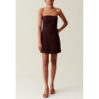 Claudie Pierlot - Robe Courte Bustier Cappucino