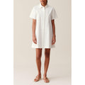 Robe Chemise Courte Brodée