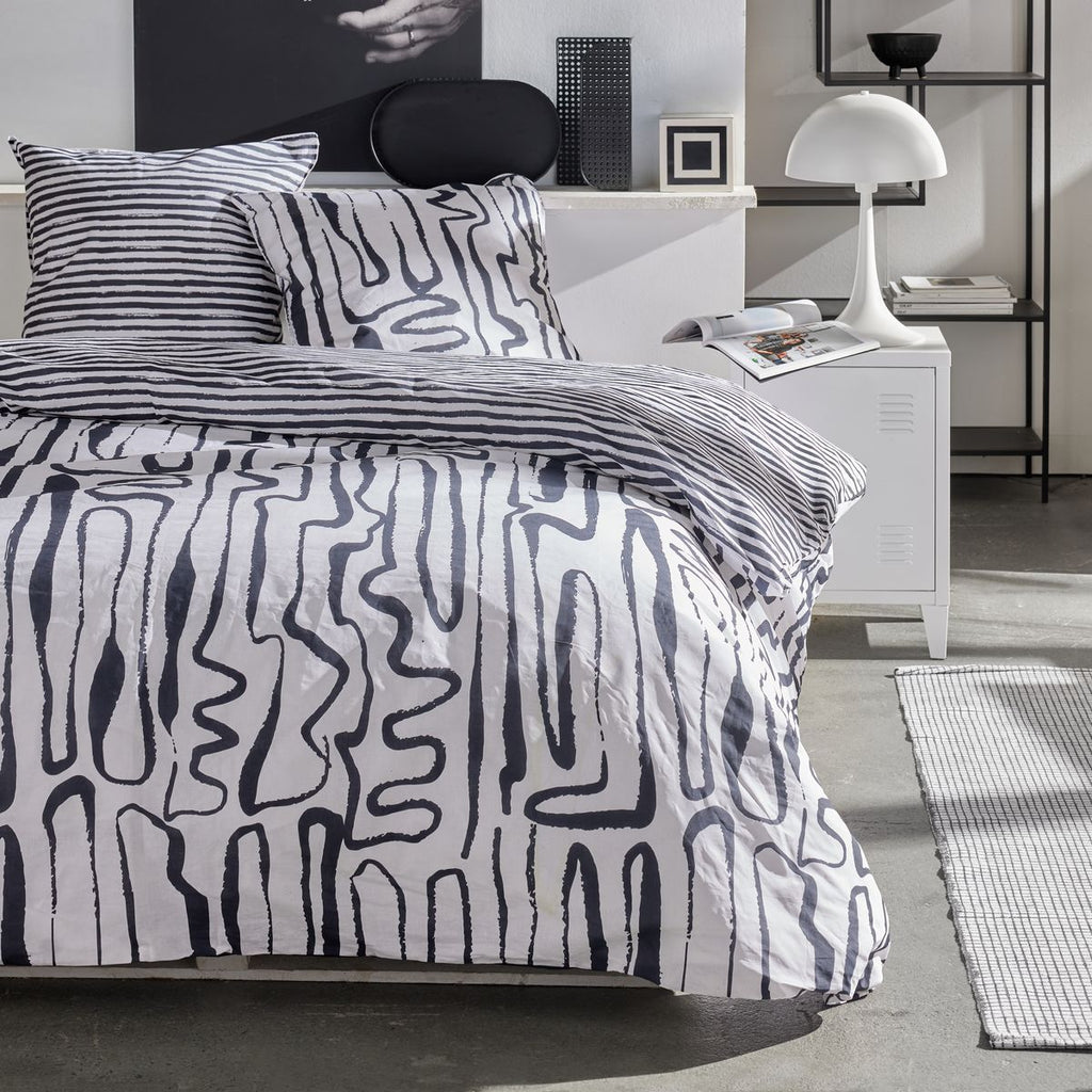 Sunshine - Juego De Cama Estampado 17.31 - Negro