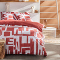 Sunshine - Bed Set Pattern 17.32 - Red