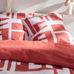 Sunshine - Bed Set Pattern 17.32 - Red