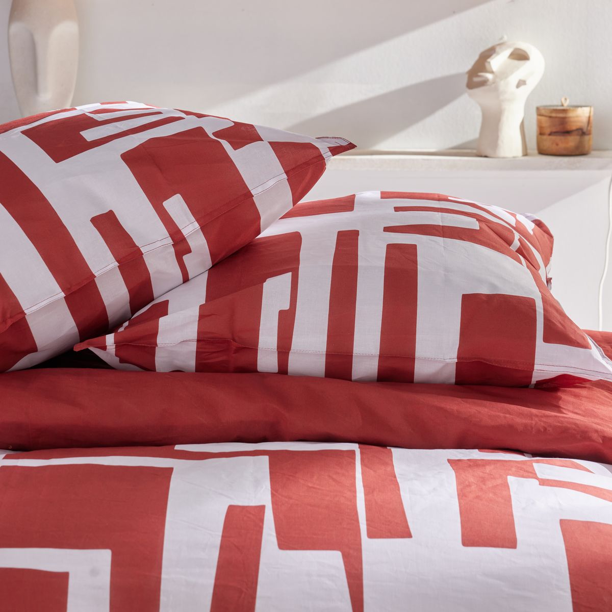 Sunshine - Bed Set Pattern 17.32 - Red
