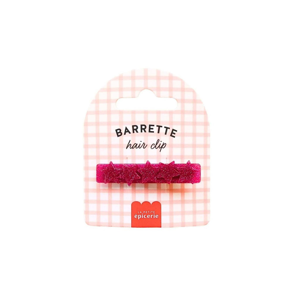 Barrette Cheveux - Etoile Fuchsia