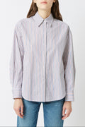 Bijou Sacha Shirts - geometric MULTI WHITE