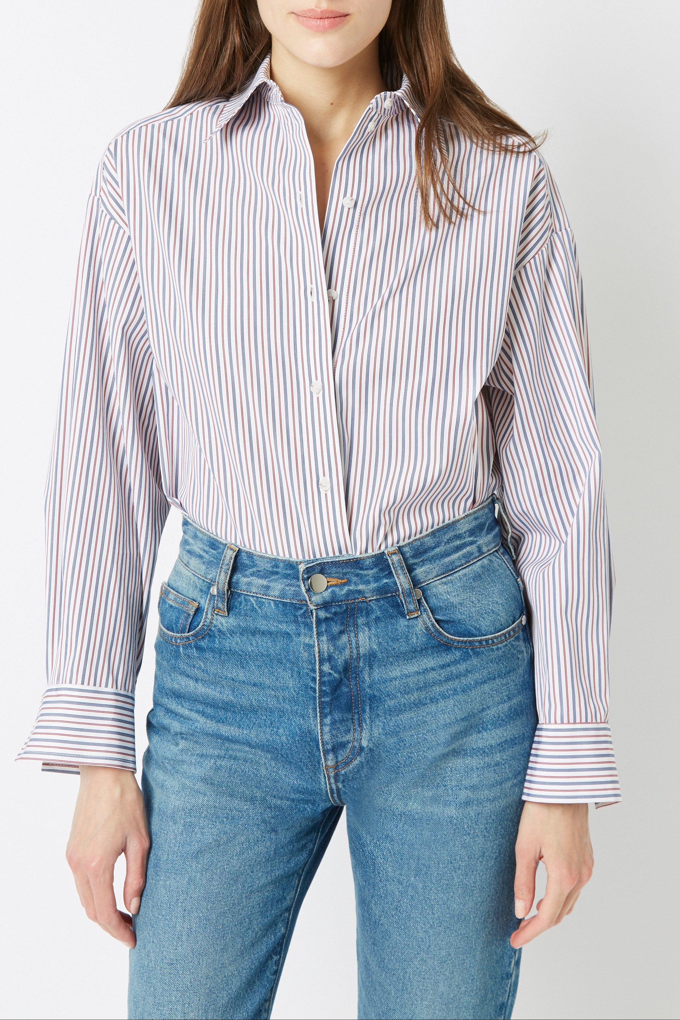 Bijou Sacha Shirts - geometric MULTI WHITE