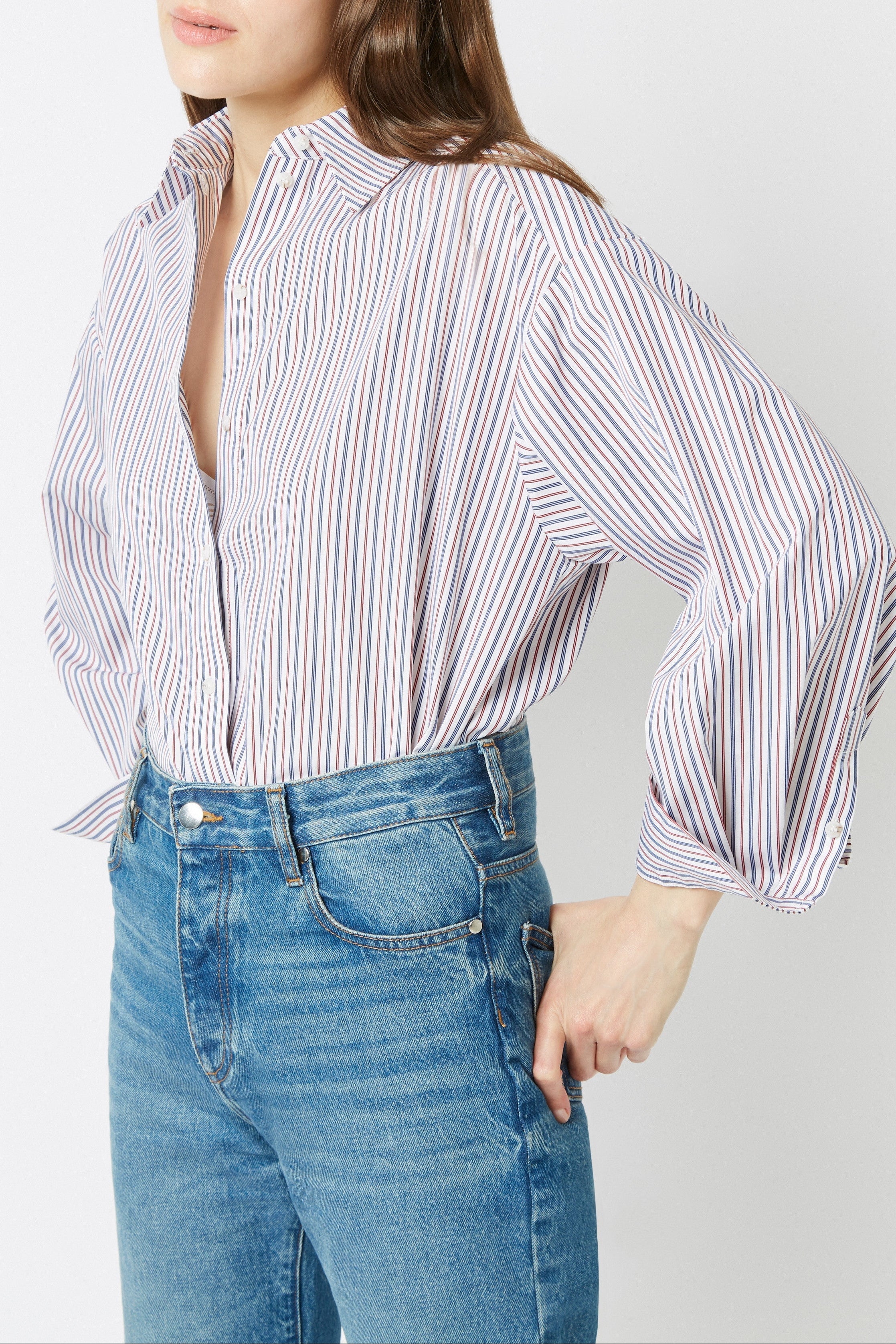Bijou Sacha Shirts - geometric MULTI WHITE