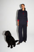 Blazer azul marino Ema Heritage hecho en Italia
