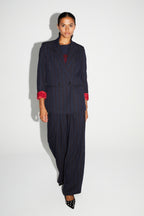 Blazer azul marino Ema Heritage hecho en Italia