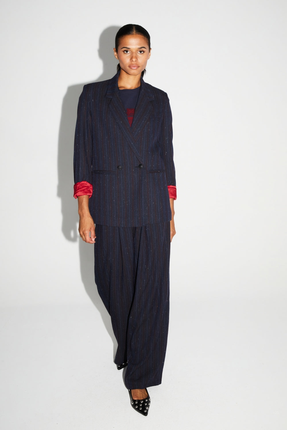 Blazer azul marino Ema Heritage hecho en Italia