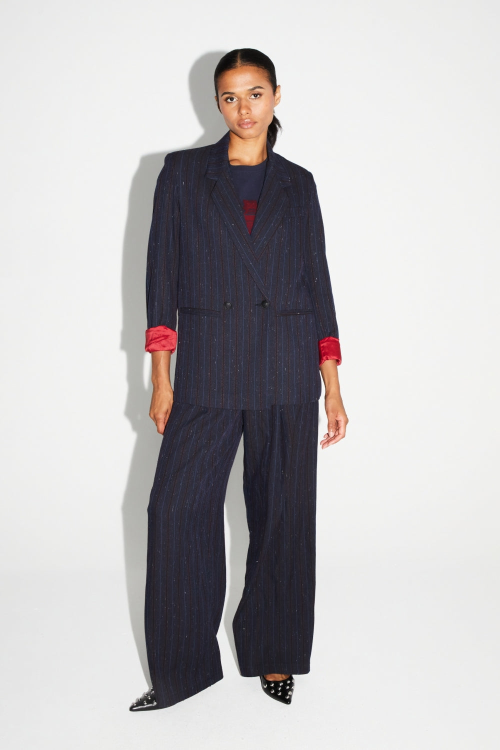 Blazer azul marino Ema Heritage hecho en Italia