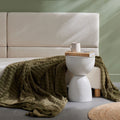 Matcha - Checkerboard Throw - Celadon
