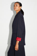 Blazer azul marino Ema Heritage hecho en Italia
