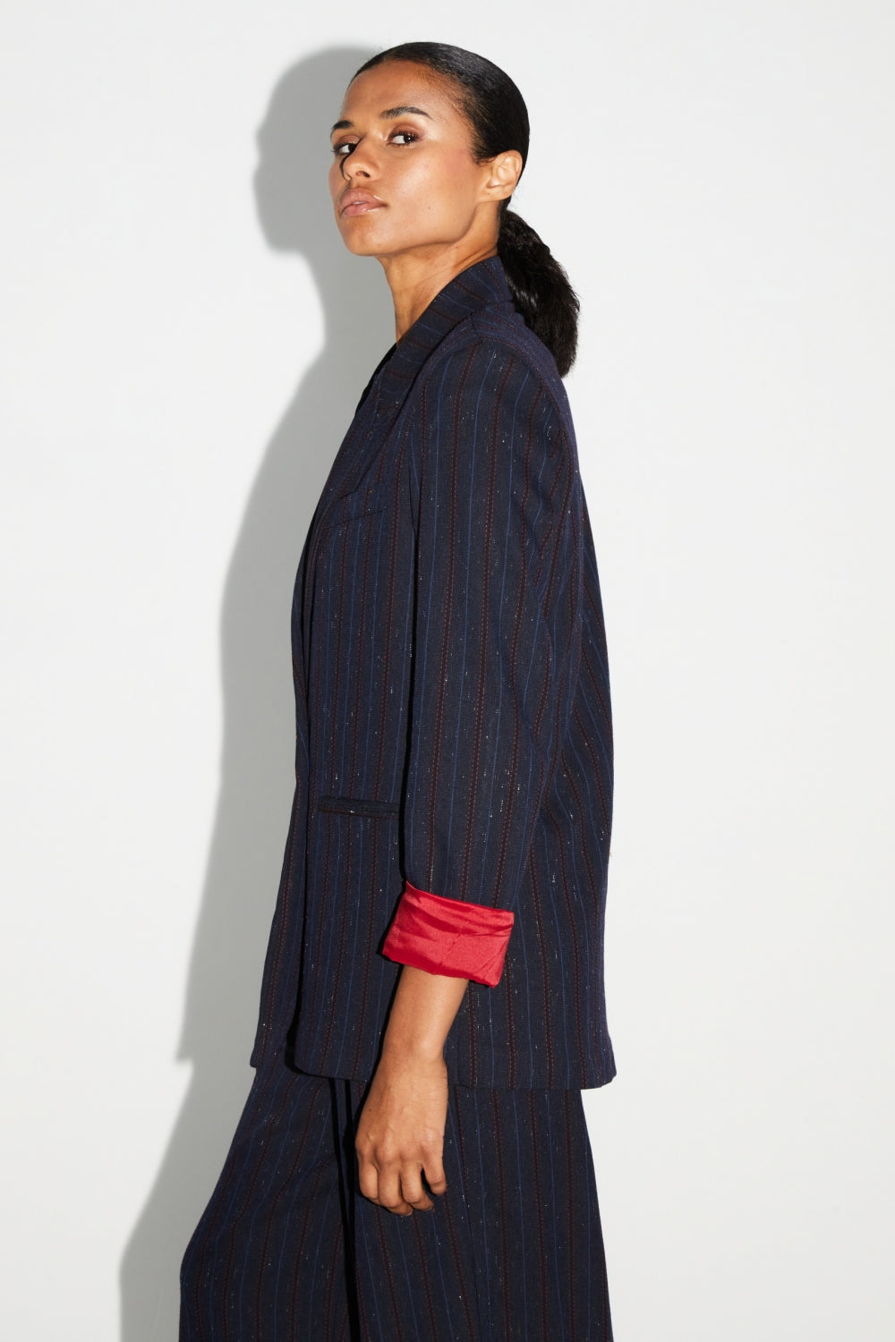 Blazer azul marino Ema Heritage hecho en Italia