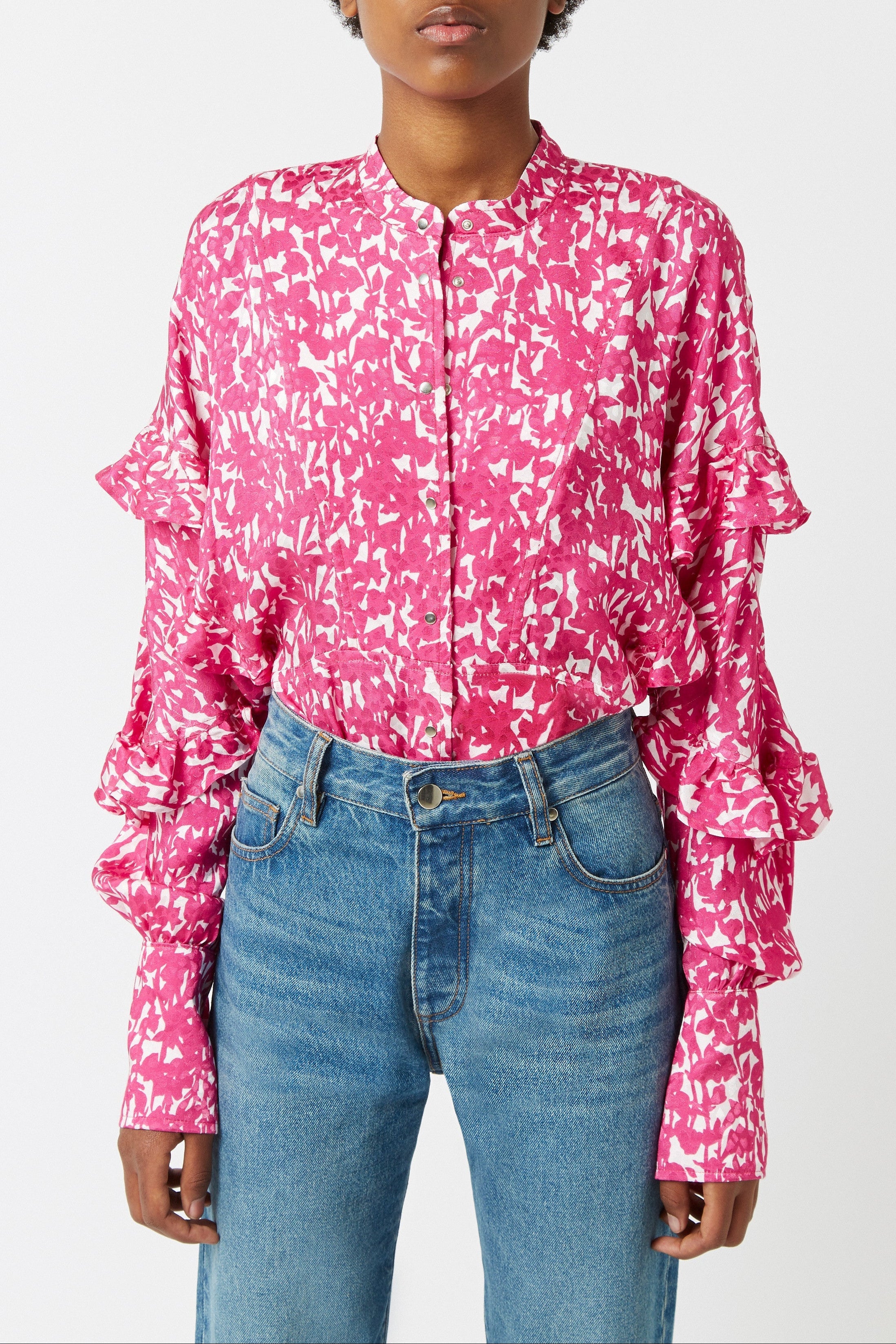 Chemise Edgard Kelly ROSE MAGENTA