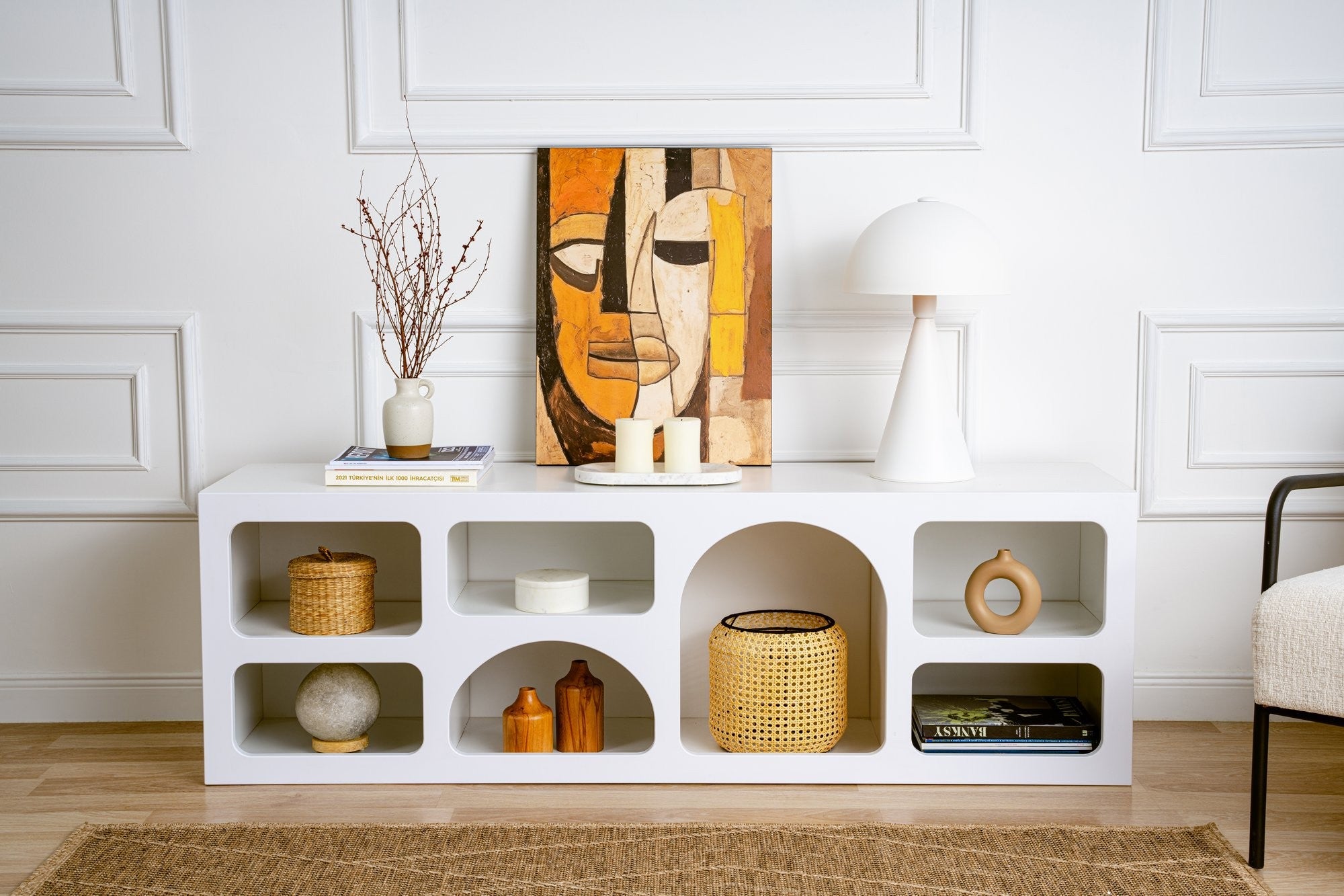 Ferlis - Console Table - White