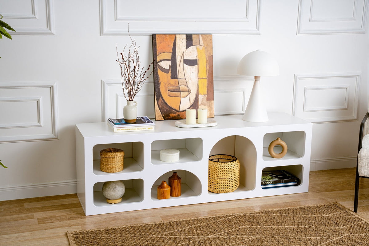Ferlis - Console Table - White