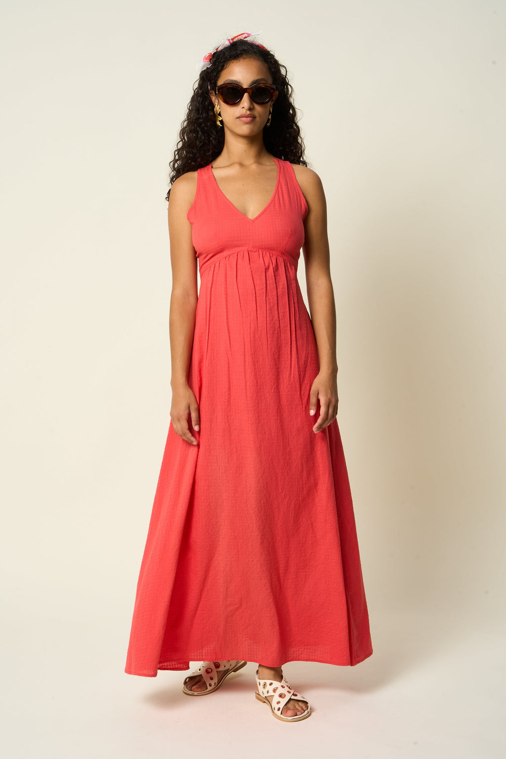 Vestido Rina - Fresa