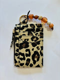 Tarjetero textil Elmo - Leopardo