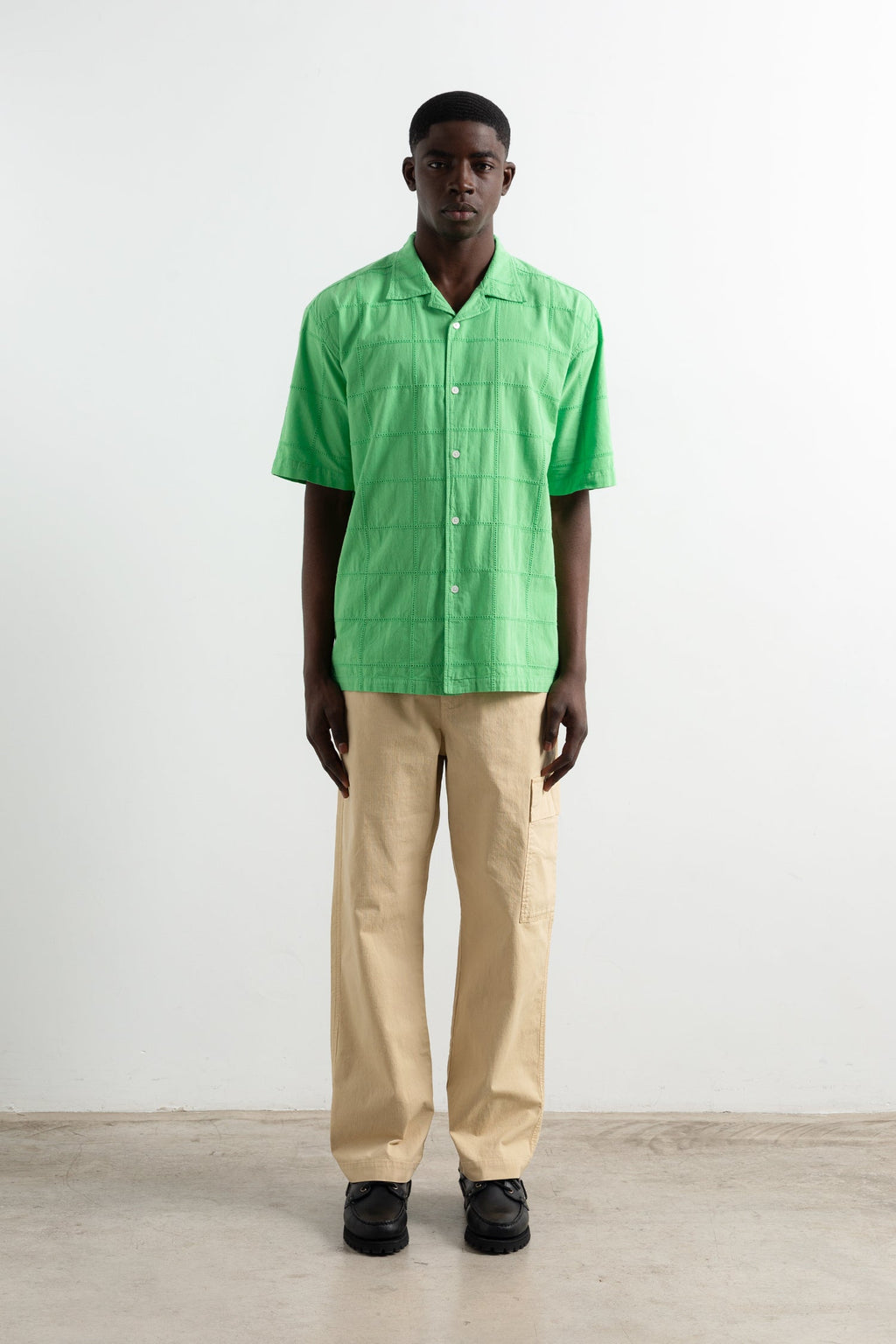 Chemise Manches Courtes Freedom Green
