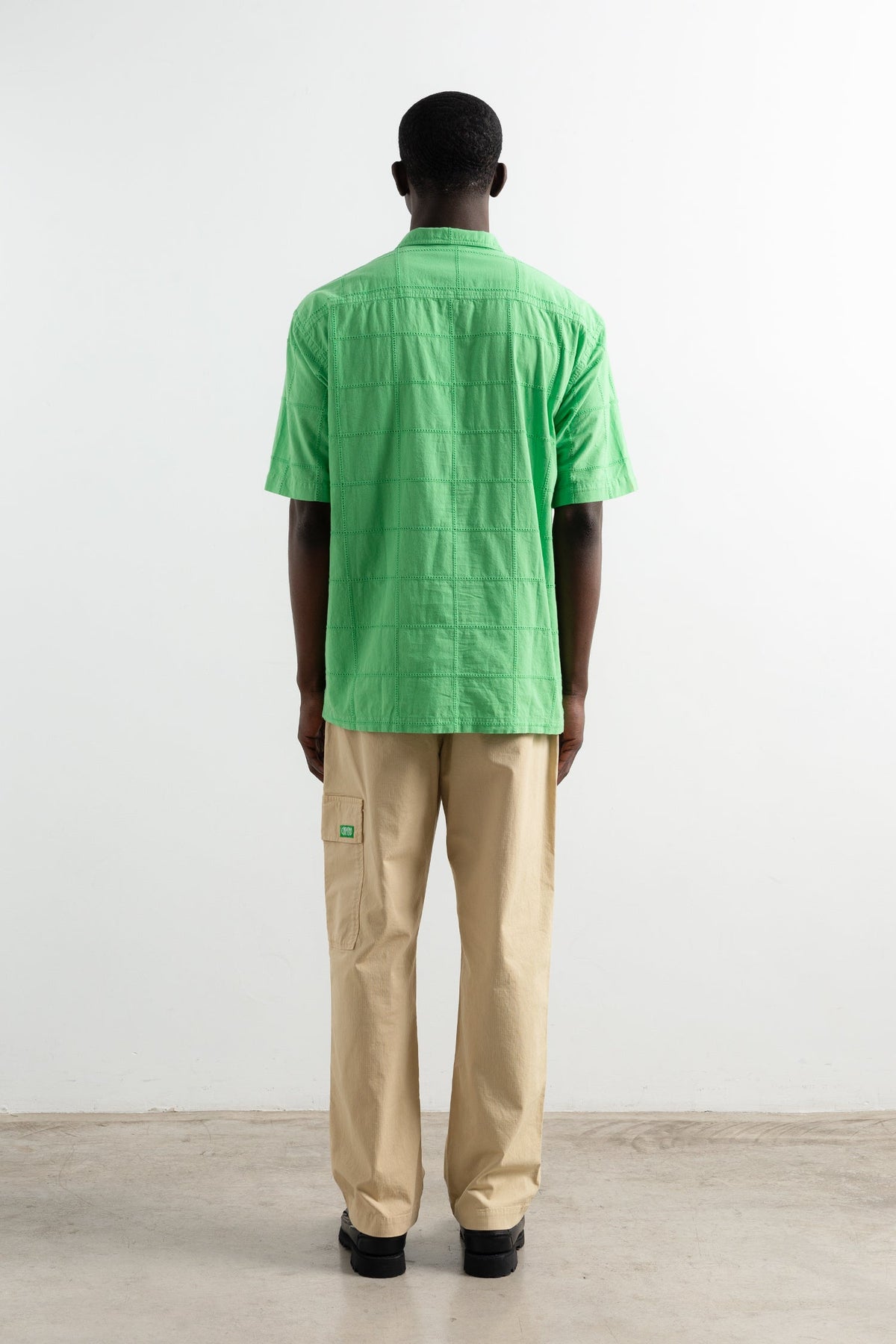 Chemise Manches Courtes Freedom Green