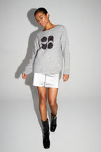 Pixie Gray Knit 100% Extra Virgin Wool Made in Portugal