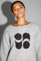 Pixie Gray Knit 100% Extra Virgin Wool Made in Portugal