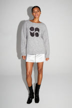 Pixie Gray Knit 100% Extra Virgin Wool Made in Portugal