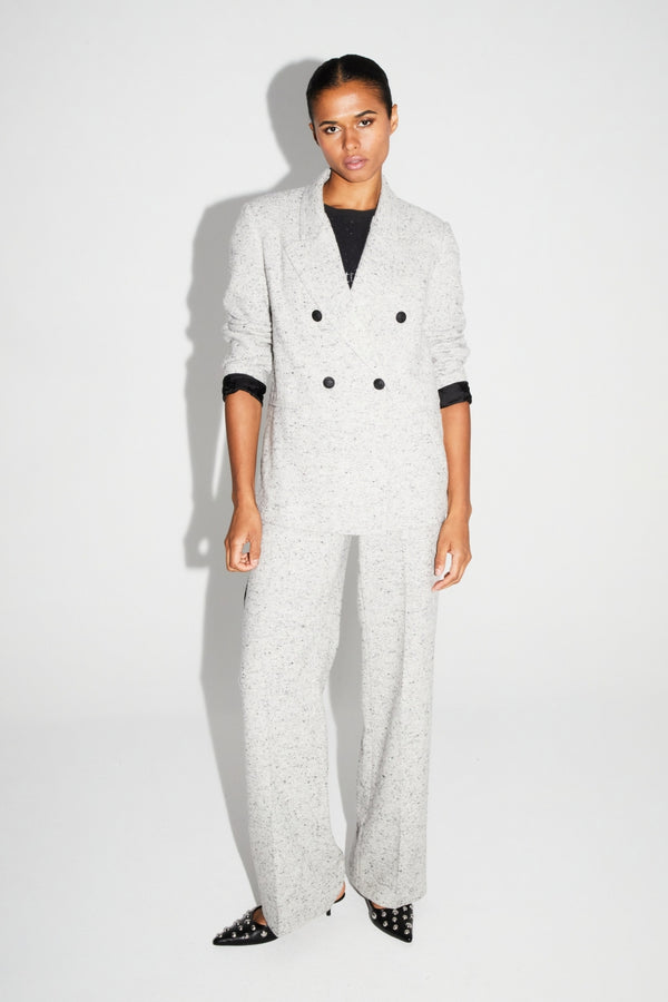 Blazer Ema Laine Granito Fabriqué En Italie