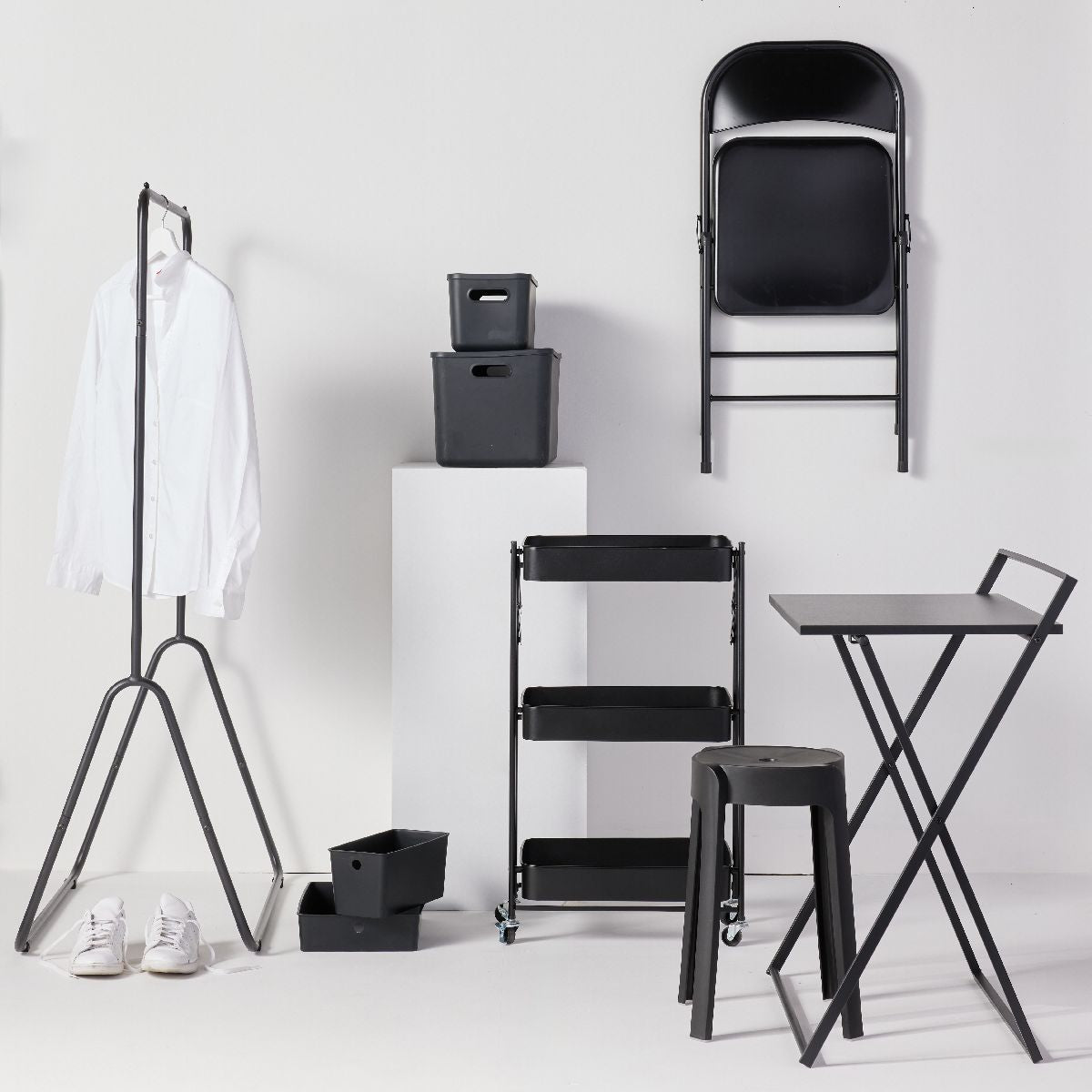 Panier De Rangement - Noir