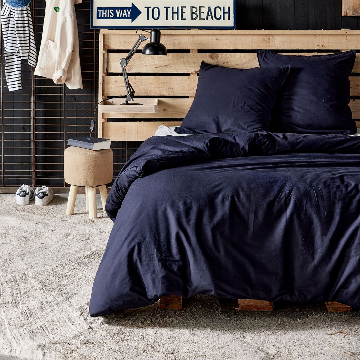 Bord De Mer - Bed Set - Navy