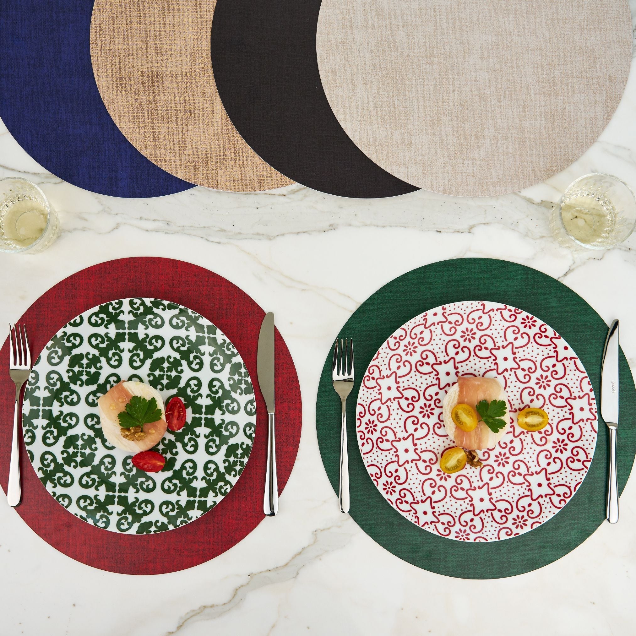 Fabric - Round Double-Sided Placemat