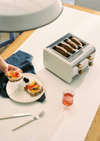 Toast Retro - Double Wide Slot Toaster - Off-White