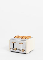 Toast Retro - Double Wide Slot Toaster - Off-White