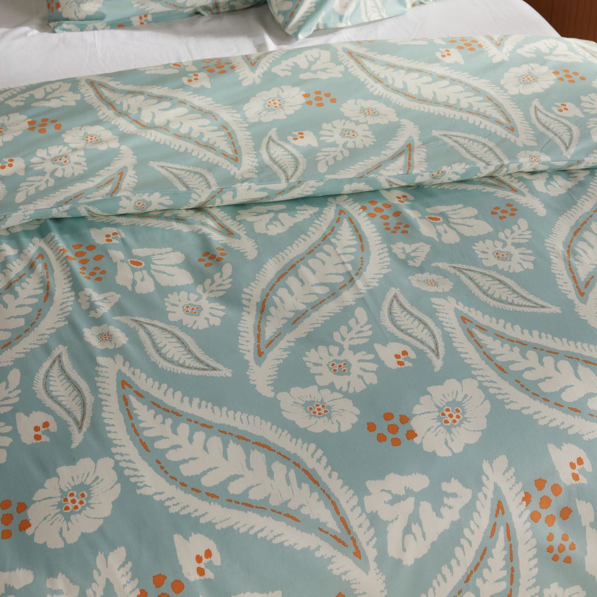 Sunshine - Parure De Lit Motif 18.1 - Celadon