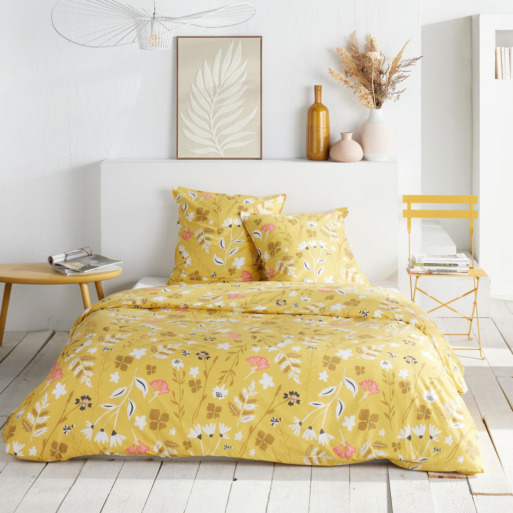 Sunshine - Parure De Lit Motif 18.7 - Jaune