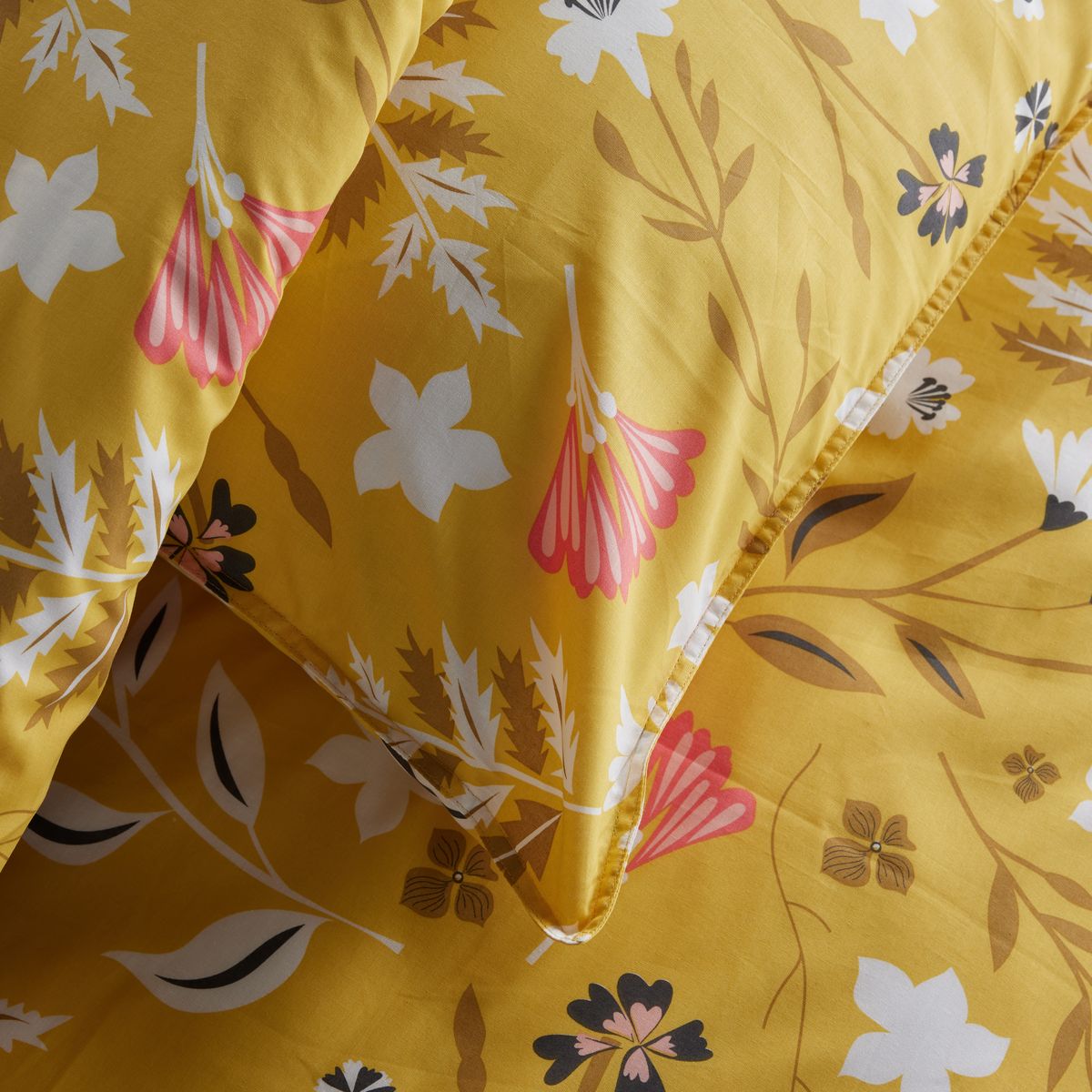 Sunshine - Parure De Lit Motif 18.7 - Jaune