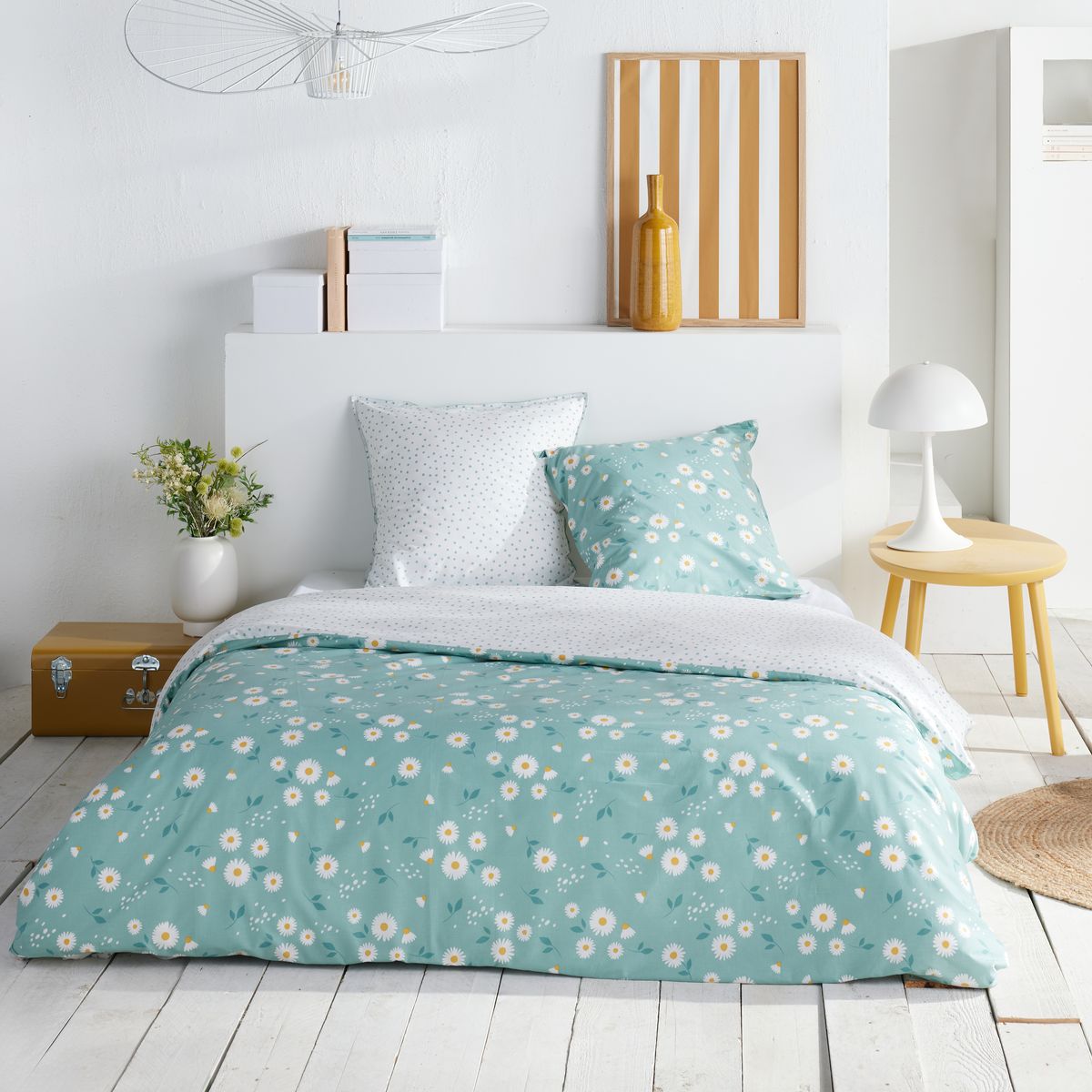 Sunshine - Patterned Bed Linen Set 18.9 - Blue
