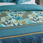 Sunshine - Parure De Lit Motif 19.10 - Bleu