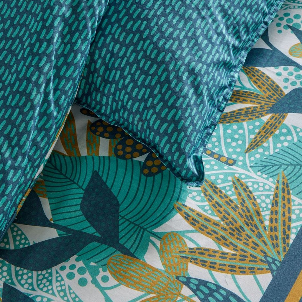 Sunshine - Parure De Lit Motif 19.10 - Bleu