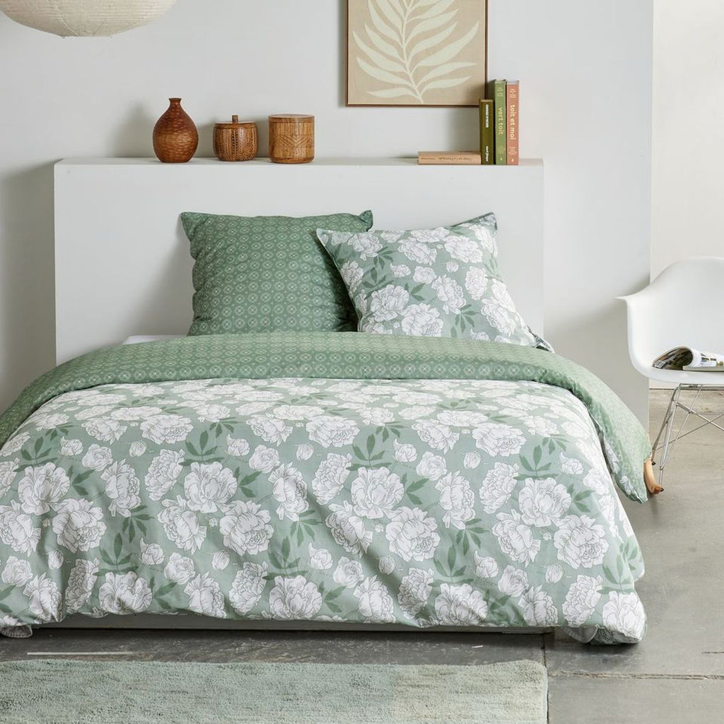 Sunshine - Juego De Cama Estampado 19.8 - Verde