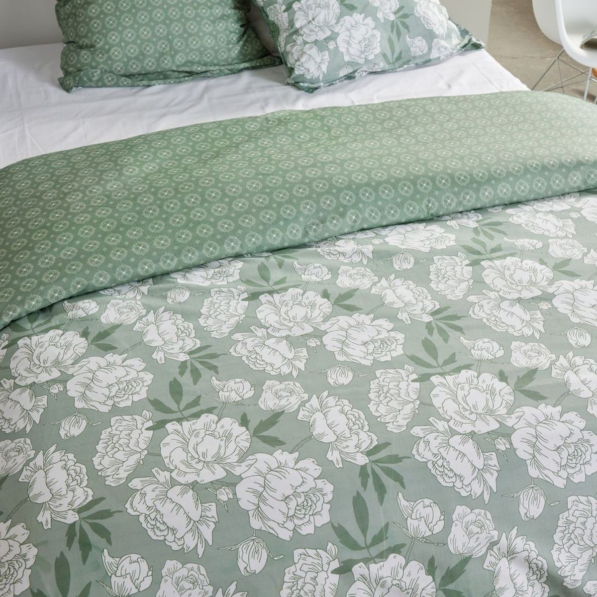 Sunshine - Juego De Cama Estampado 19.8 - Verde