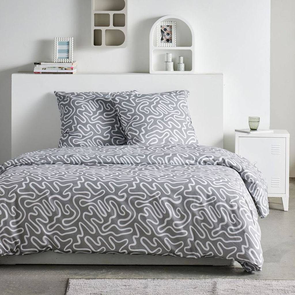 Sunshine - Bed Set Pattern 19.15 - Grey