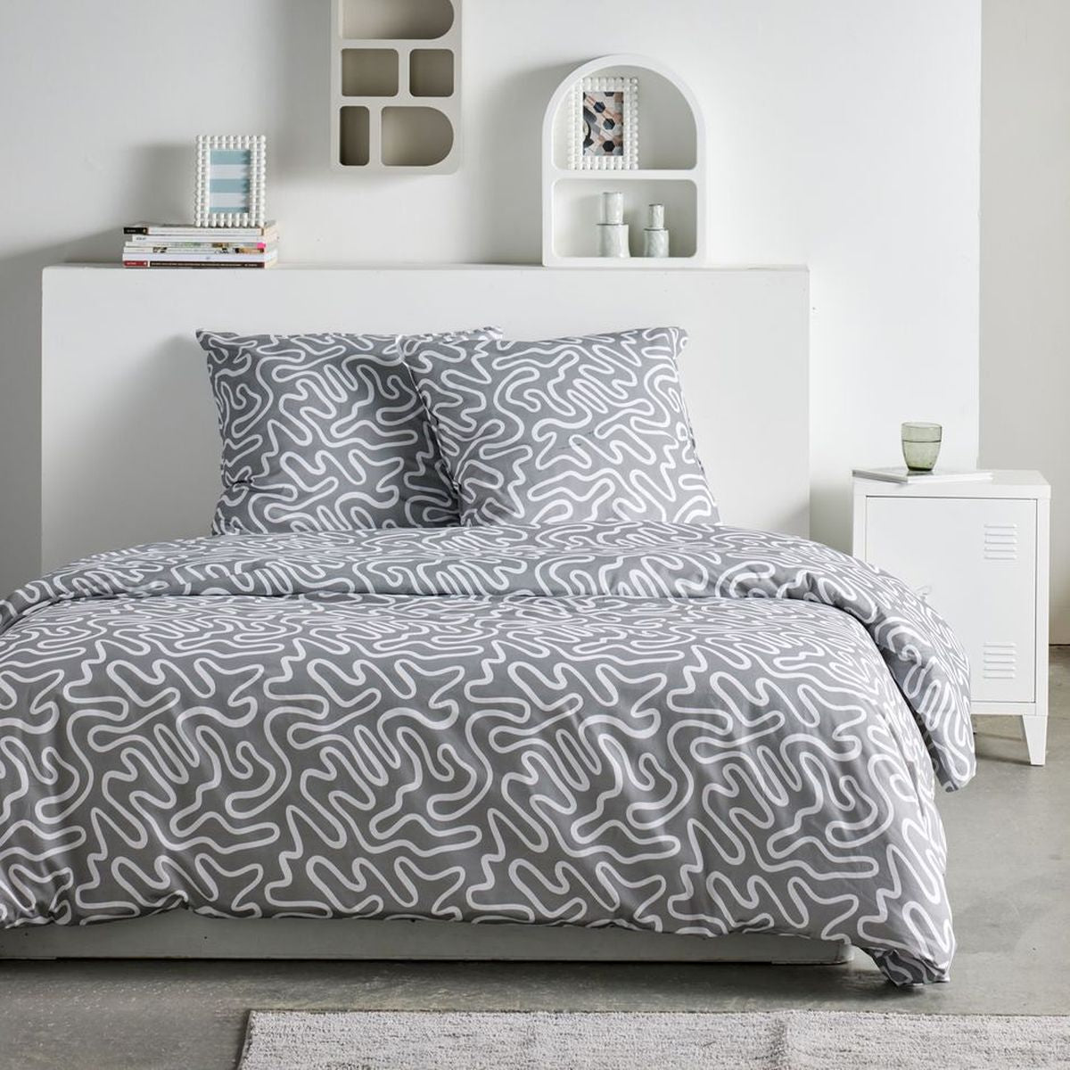 Sunshine - Bed Set Pattern 19.15 - Grey